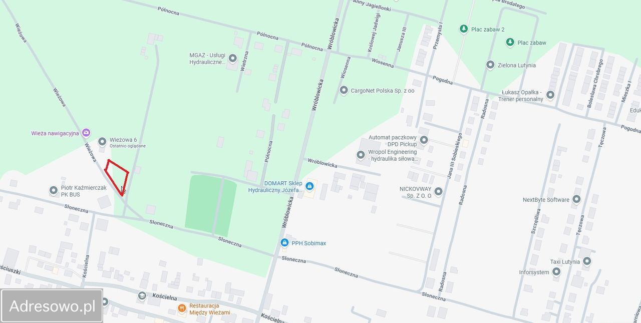 Działka budowlana Lutynia, ul. Wieżowa. Zdjęcie 6