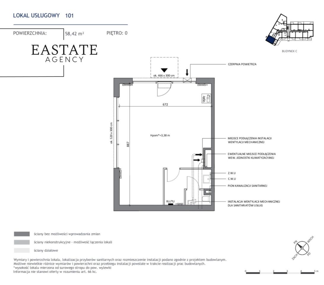 Lokal Gdynia Dąbrowa, ul. Zbigniewa Kupca. Zdjęcie 2