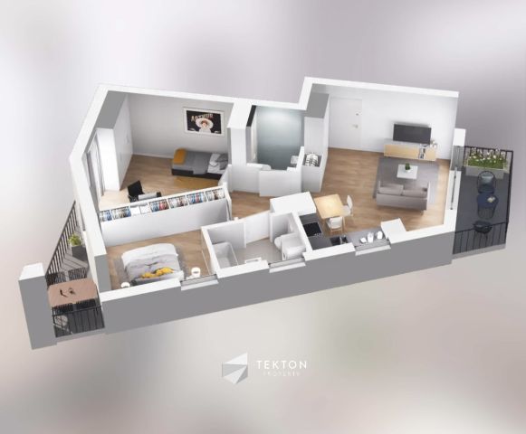 Mieszkanie 3-pokojowe Pruszków Żbików. Zdjęcie 3