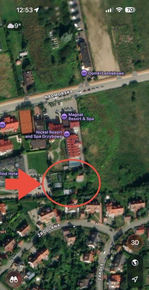 Działka inwestycyjna Grzybowo, ul. Nadmorska. Zdjęcie 1