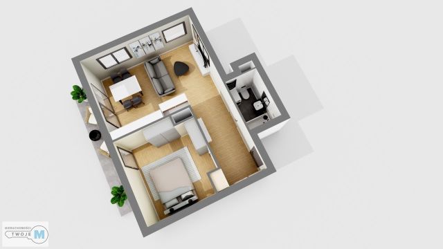 Mieszkanie 2-pokojowe Kielce Centrum. Zdjęcie 8