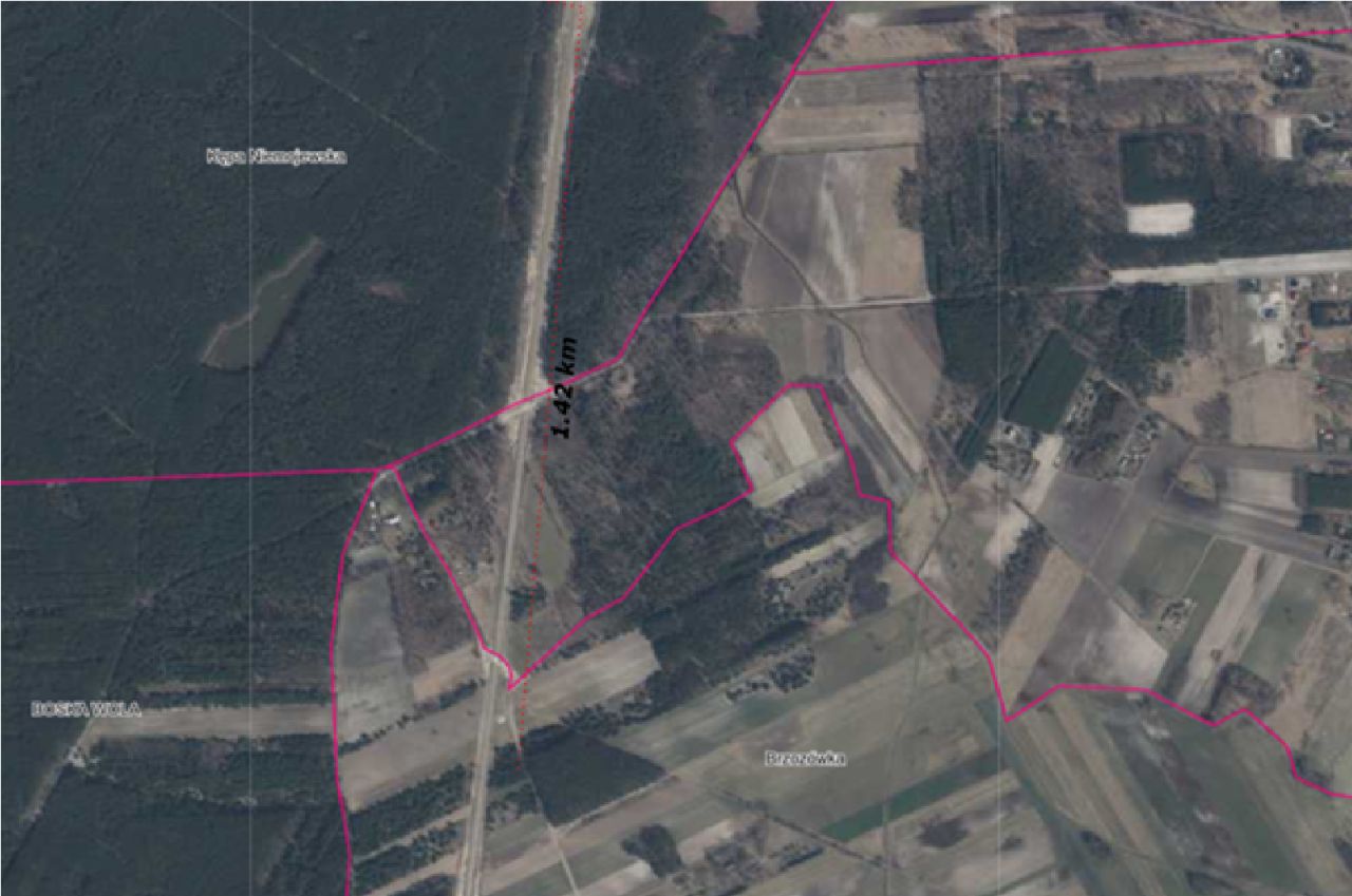 Działka rekreacyjna Brzozówka Zakącie. Zdjęcie 4