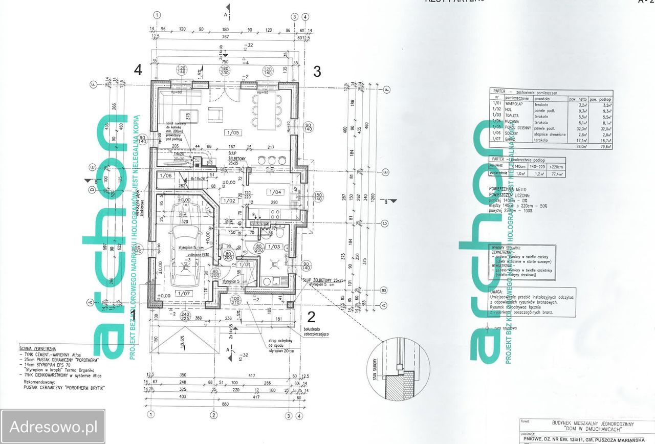 dom wolnostojący, 5 pokoi Pniowe. Zdjęcie 13