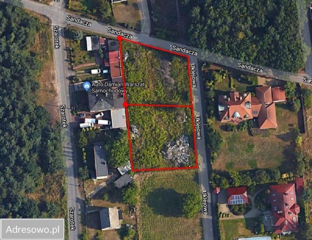 Działka budowlana Katowice Zarzecze, ul. Uklejowa. Zdjęcie 1