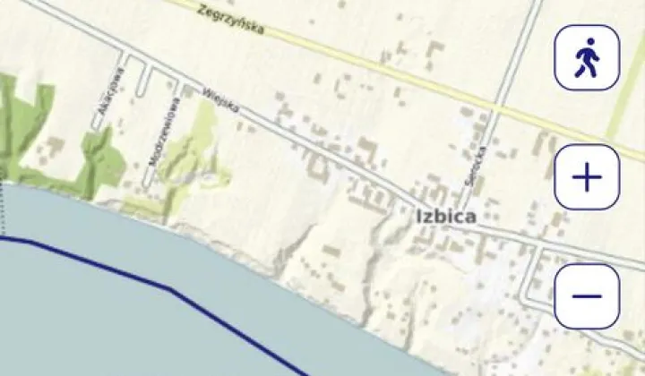 Działka budowlana Izbica