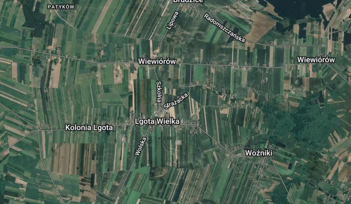 Działka rolno-budowlana Lgota Wielka, ul. Strażacka