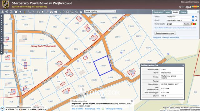 Działka budowlana Bieszkowice, ul. Wrzosowa. Zdjęcie 13