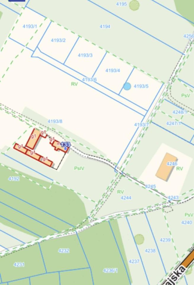Działka budowlana Koziegłowy Rosochacz, ul. Porajska. Zdjęcie 1
