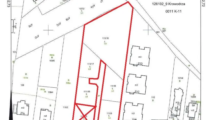 Działka inwestycyjna Kraków Wola Justowska, ul. Józefa Korzeniowskiego