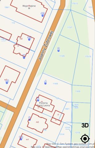 Działka budowlana Łódź Polesie, ul. Joanny Żubrowej. Zdjęcie 1