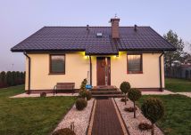 dom wolnostojący, 4 pokoje Trześń Błonie, ul. Szafirowa. Zdjęcie 1