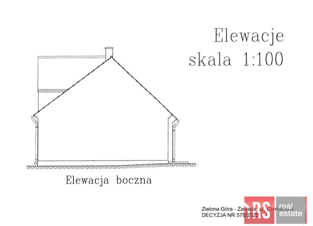 dom wolnostojący, 4 pokoje Zielona Góra Zawada, ul. Zawada-Chmielna. Zdjęcie 5