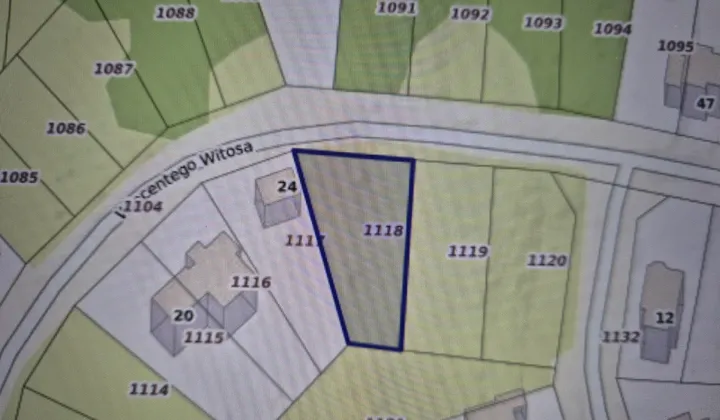 Działka budowlana Kodrąb, ul. Wincentego Witosa