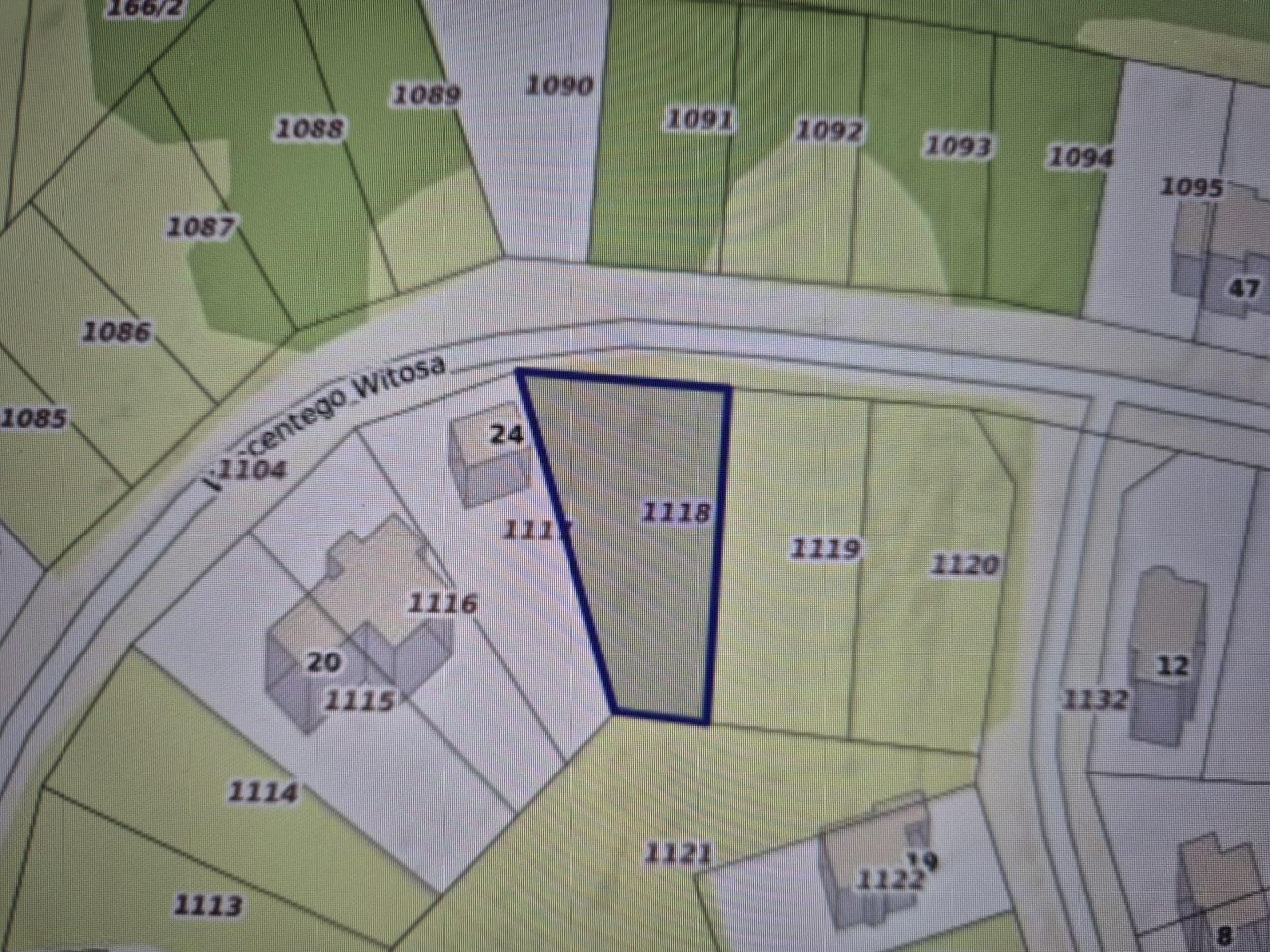 Działka budowlana Kodrąb, ul. Wincentego Witosa