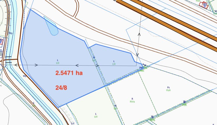 Działka inwestycyjna Cedry Małe. Zdjęcie 10