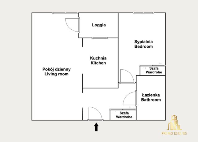 Mieszkanie 2-pokojowe Kraków Czyżyny, al. Jana Pawła II. Zdjęcie 15