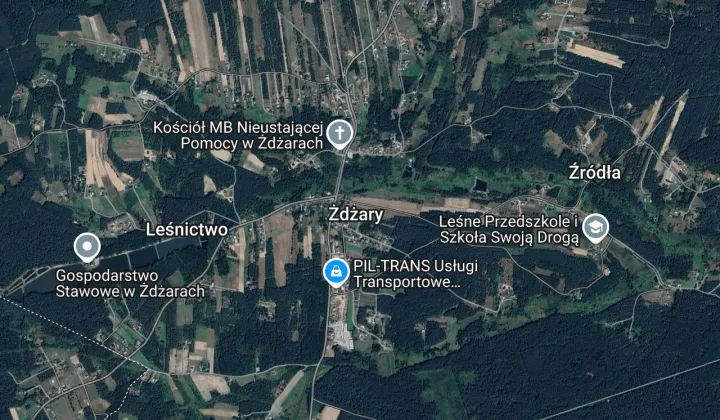 Działka budowlana Żdżary