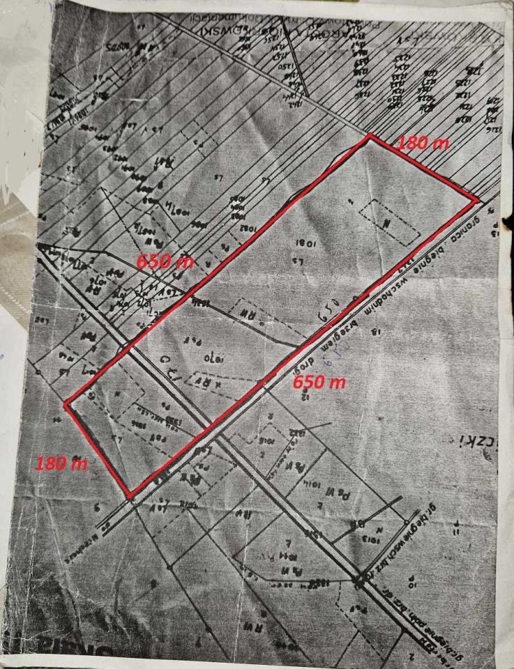 Działka inwestycyjna Stara Wieś