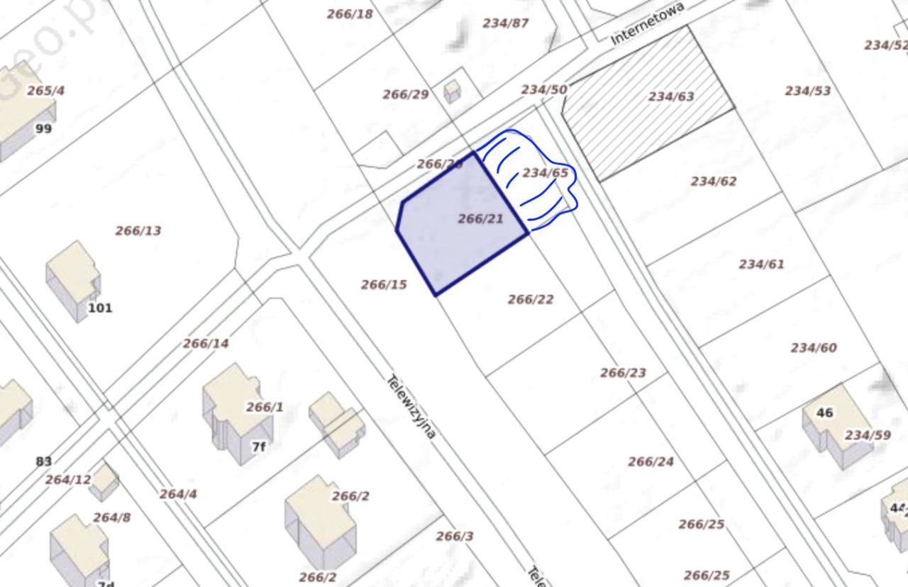 Działka budowlana Gdańsk Klukowo, ul. Internetowa. Zdjęcie 2