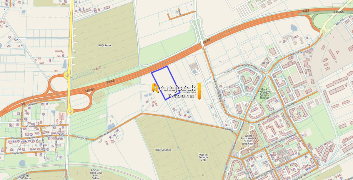Działka inwestycyjna Ełk, ul. Zamkowa. Zdjęcie 4