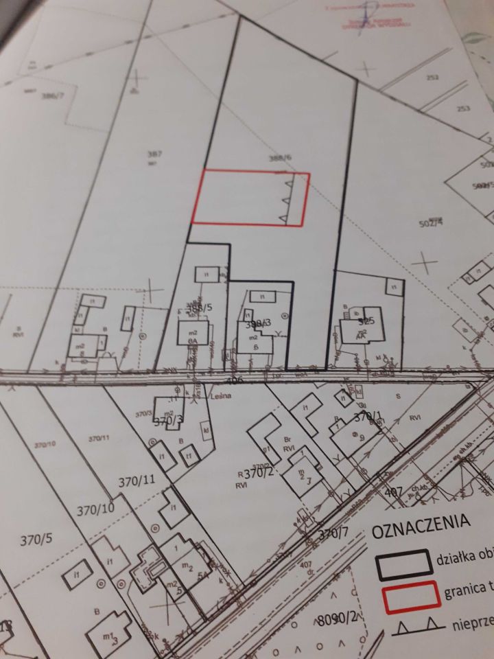 Działka budowlana Wilkowyja. Zdjęcie 2