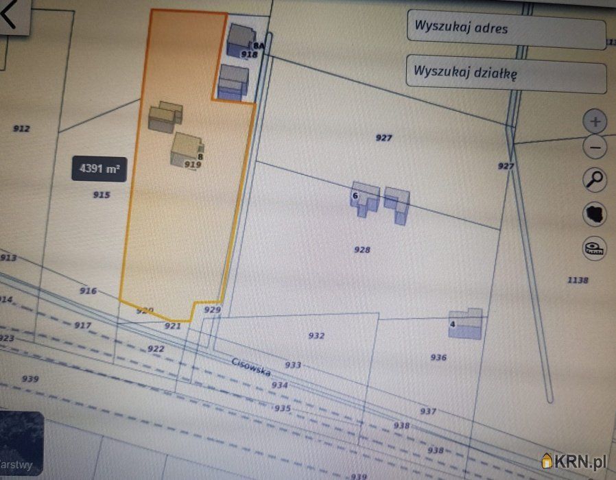 Działka inwestycyjna Gdynia Cisowa, ul. Cisowska. Zdjęcie 1
