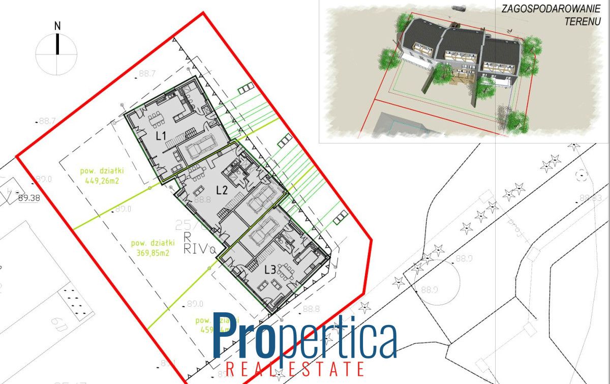 Działka budowlana Warszawa Wilanów, ul. Potułkały. Zdjęcie 6