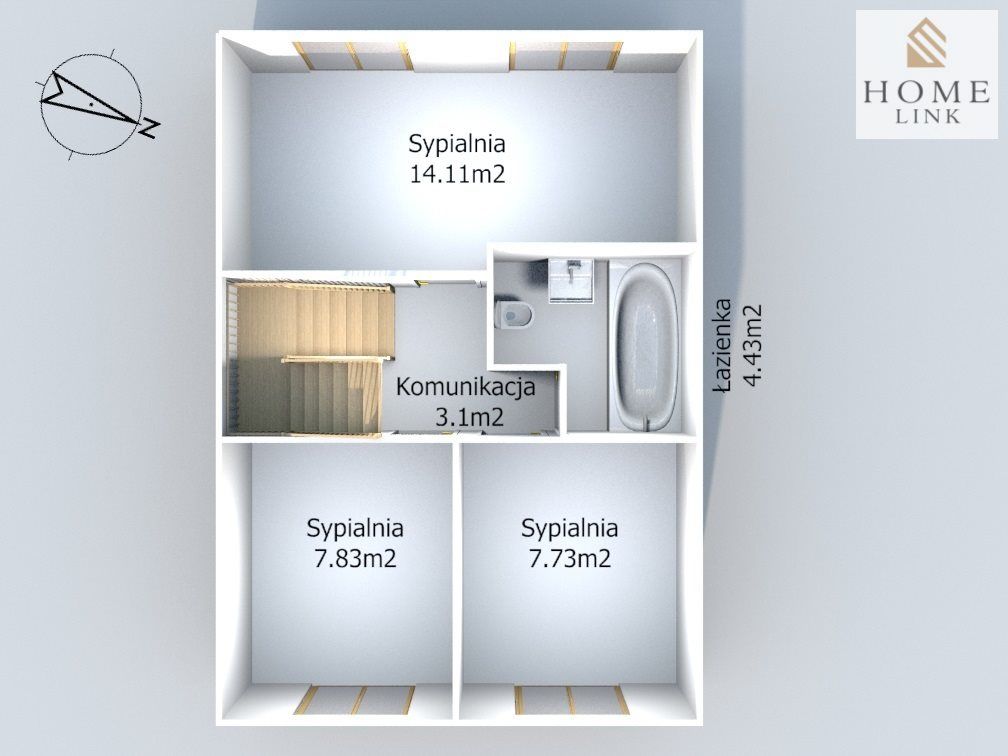 dom szeregowy, 4 pokoje Różnowo. Zdjęcie 14