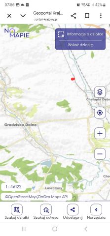 Działka rolno-budowlana Grodzisko Nowe. Zdjęcie 1