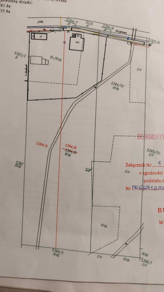 Działka rolno-budowlana Myszków Osińska Góra, ul. Grzybowa. Zdjęcie 2