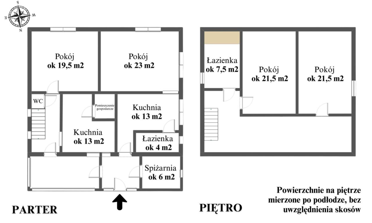 dom wolnostojący, 4 pokoje Linowo. Zdjęcie 20
