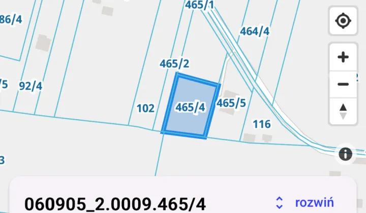 Działka budowlana Kliny