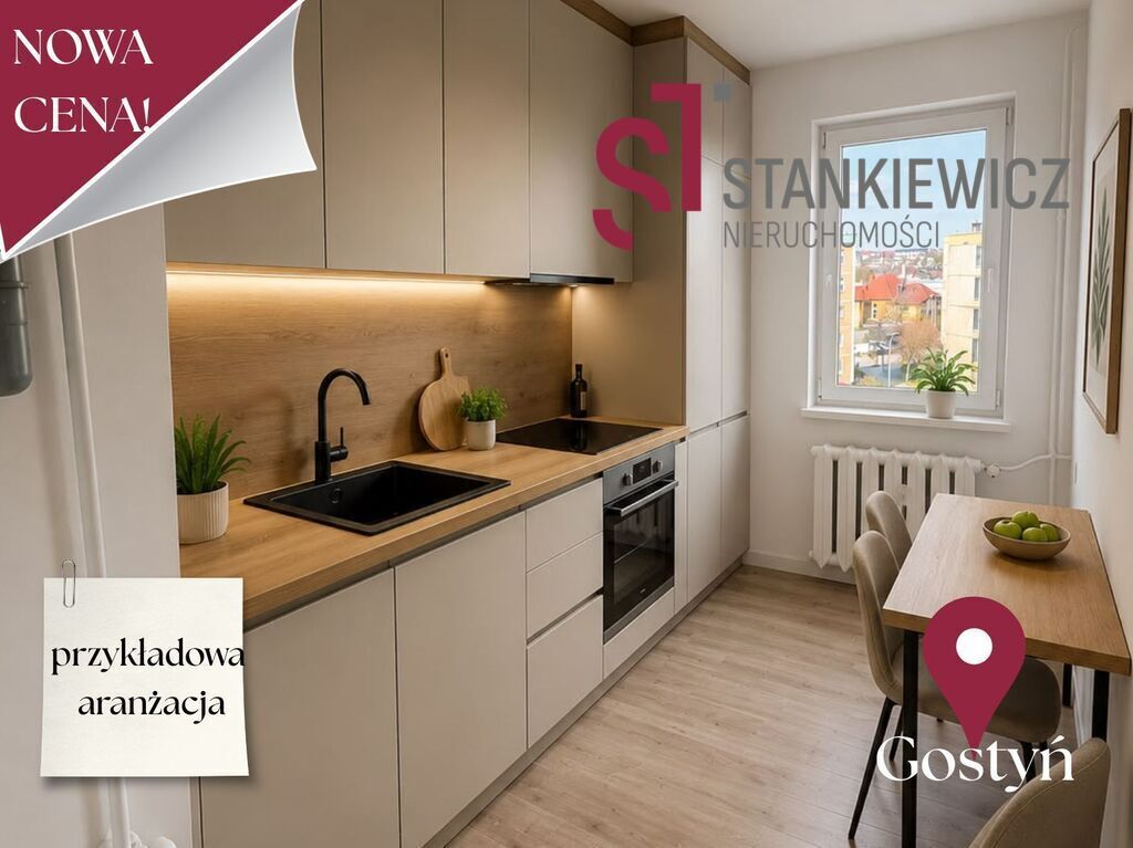 Mieszkanie 3-pokojowe Gostyń, ul. Wojska Polskiego. Zdjęcie 1