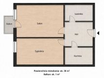Mieszkanie 2-pokojowe Warszawa Mokotów, ul. Etiudy Rewolucyjnej. Zdjęcie 1