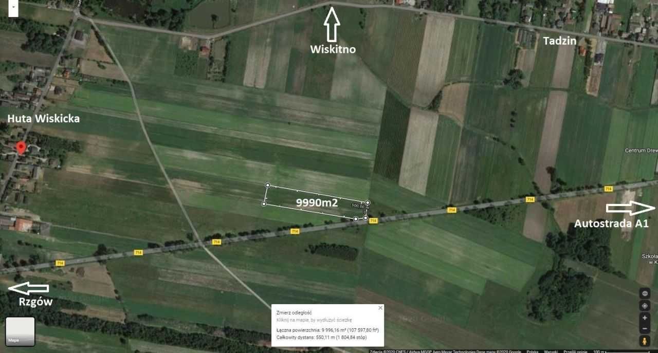 Działka inwestycyjna Rzgów. Zdjęcie 4