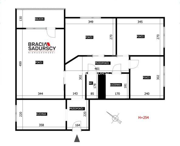 Mieszkanie 4-pokojowe Kraków Prądnik Czerwony, ul. Józefa Łepkowskiego. Zdjęcie 16