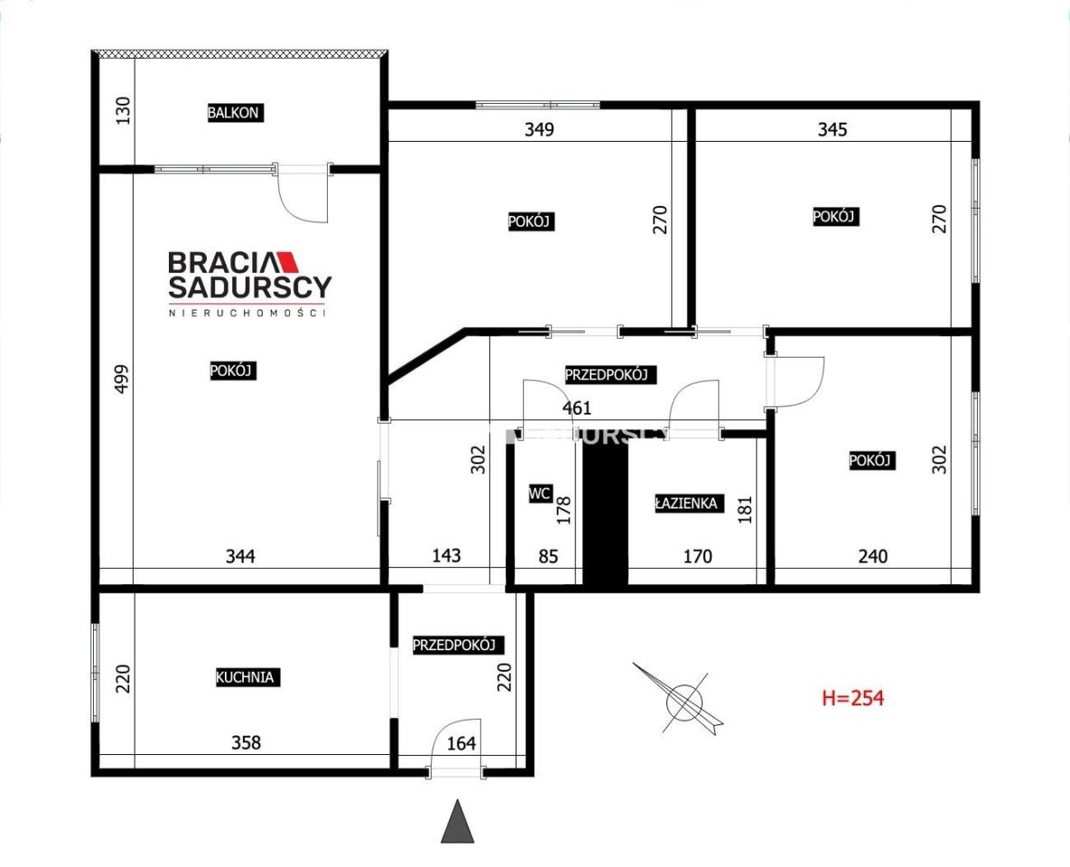 Mieszkanie 4-pokojowe Kraków Prądnik Czerwony, ul. Józefa Łepkowskiego. Zdjęcie 16