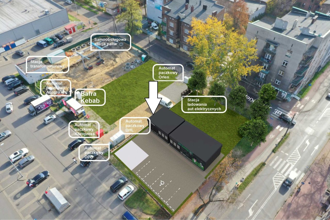 Lokal Sosnowiec, al. Józefa Mireckiego. Zdjęcie 4