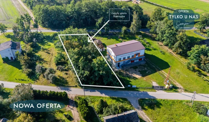 Działka budowlana Zapady
