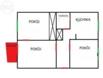 Mieszkanie 3-pokojowe Łódź Górna. Zdjęcie 8