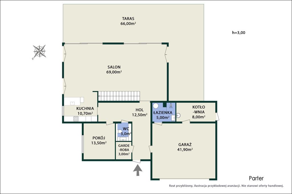 dom wolnostojący, 5 pokoi Magdalenka, ul. Paprociowa. Zdjęcie 42
