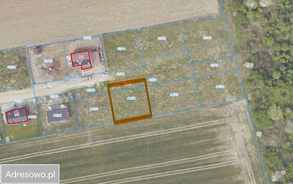 Działka budowlana Jędrzychów, ul. Wiejska. Zdjęcie 2