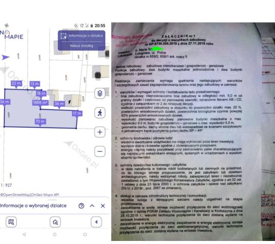 Działka budowlana Lutogniew, ul. Polna. Zdjęcie 1