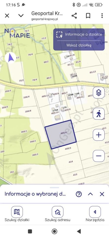 Działka budowlana Bystrzyca