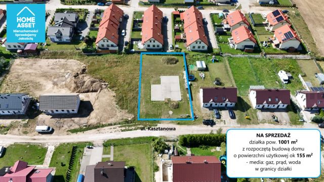 Działka budowlana Skowarcz, ul. Kasztanowa. Zdjęcie 6