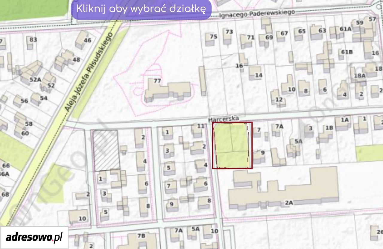 Działka budowlana Sulejówek, ul. Harcerska. Zdjęcie 4