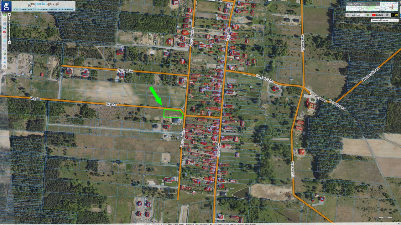 Działka budowlana Karakule, ul. Wąska. Zdjęcie 2