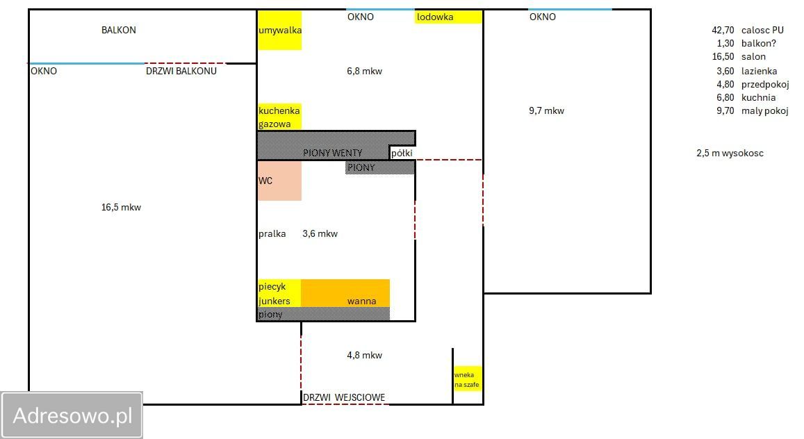 Mieszkanie 2-pokojowe Piekary Śląskie, ul. gen. Jerzego Ziętka. Zdjęcie 14
