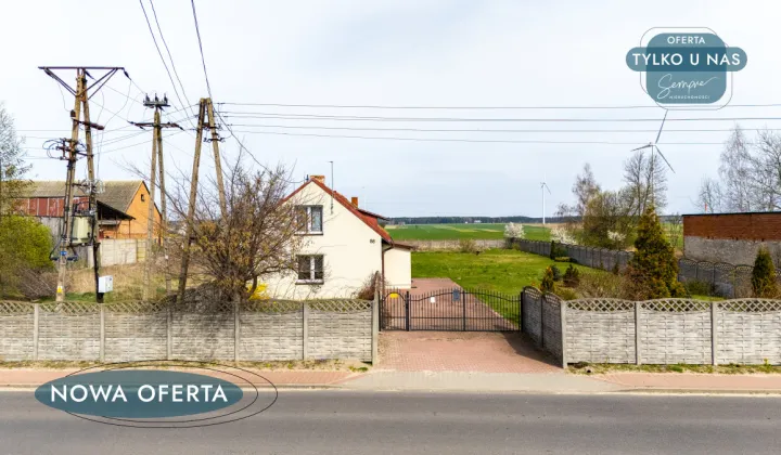 dom wolnostojący, 2 pokoje Polichno