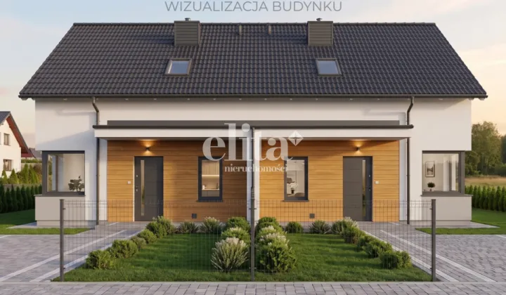 bliźniak, 4 pokoje Milwino, ul. Strażacka